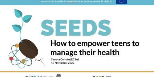 SEEDS a la IV Conferència Internacional de Scientix, 18-19 de novembre de 2022