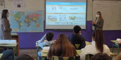 Spaanse training voor tienerwetenschappers