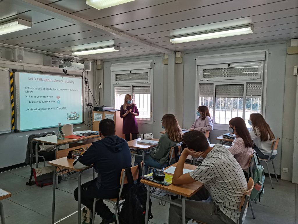 SEEDS Ambassadors in Catalonia, Spain listening to talks about the project