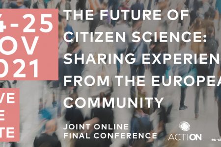 EU-citizen.science and Action final conference banner