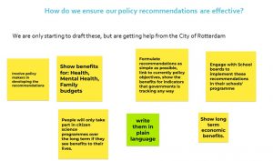 How do we ensure that policy recommendations are effective?